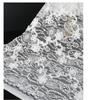 3D Floral Embroidery Lace Fabric for Elegant Wedding and Bridesmaid Dresses