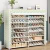 Multi-Layer Dustproof Shoe Cabinet with Large Storage Capacity for Home or Dormitory Use