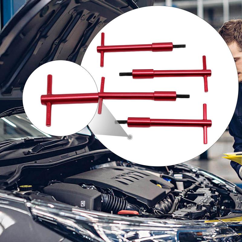 Leakproof Valve Cover T Bar Set Wear Resistant Aluminum Alloy Hold Down Kit Spare Parts for Compatible Chevrolet Ford Models