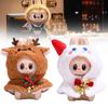Festive Doll Clothing Christmas Reindeer And Snowman Plush Attachments For Collectors