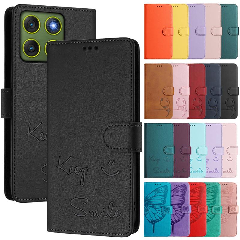 Für Motorola Edge 70 Hülle Klapphülle für MOTO Edge 70 5G Klassische Handy-Geldbörse Lederhülle Edge70 Hülle Kartenfach Rückseite