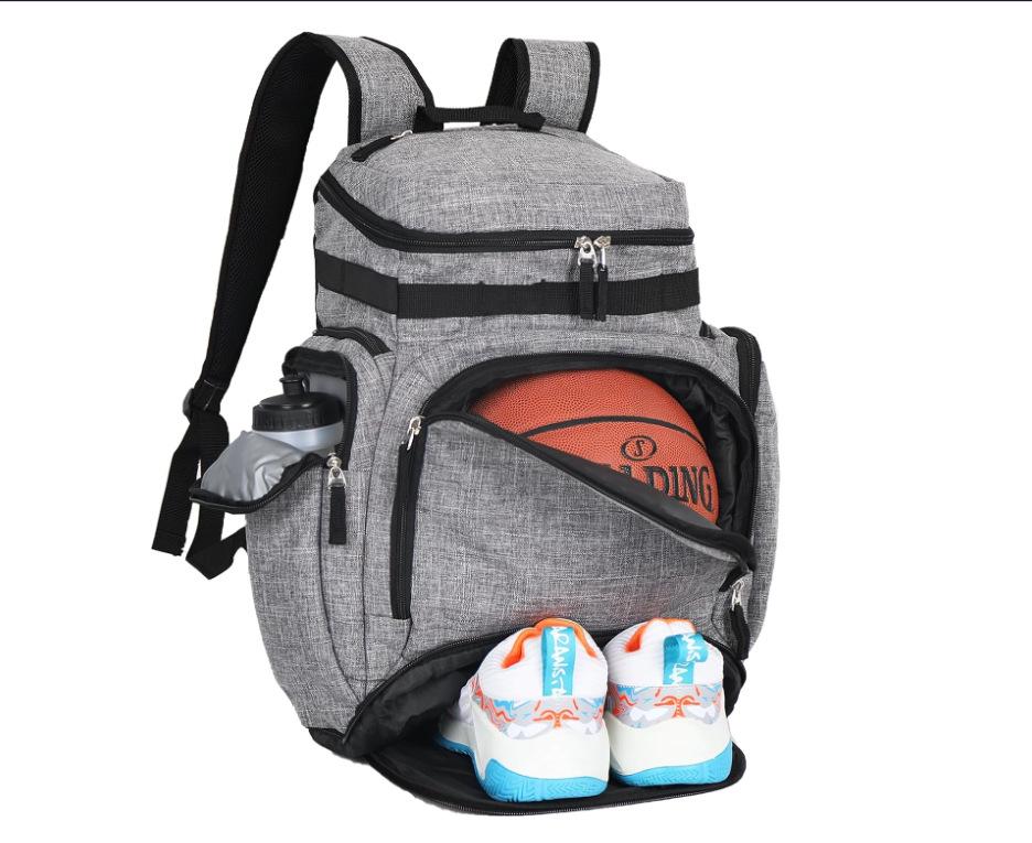 GO Grenzüberschreitender Basketball-Rucksack mit großem Fassungsvermögen und isoliertem Schuhfach, Outdoor-Sport & Fußballaufbewahrung