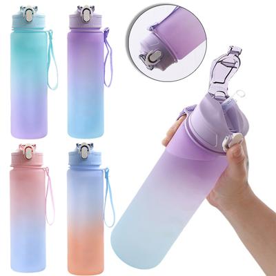 750ML Water Cup Anime Portable Student Children Cute Plastic Cartoon Outdoor Sport Large Capacity Water Bottle Kid Gift