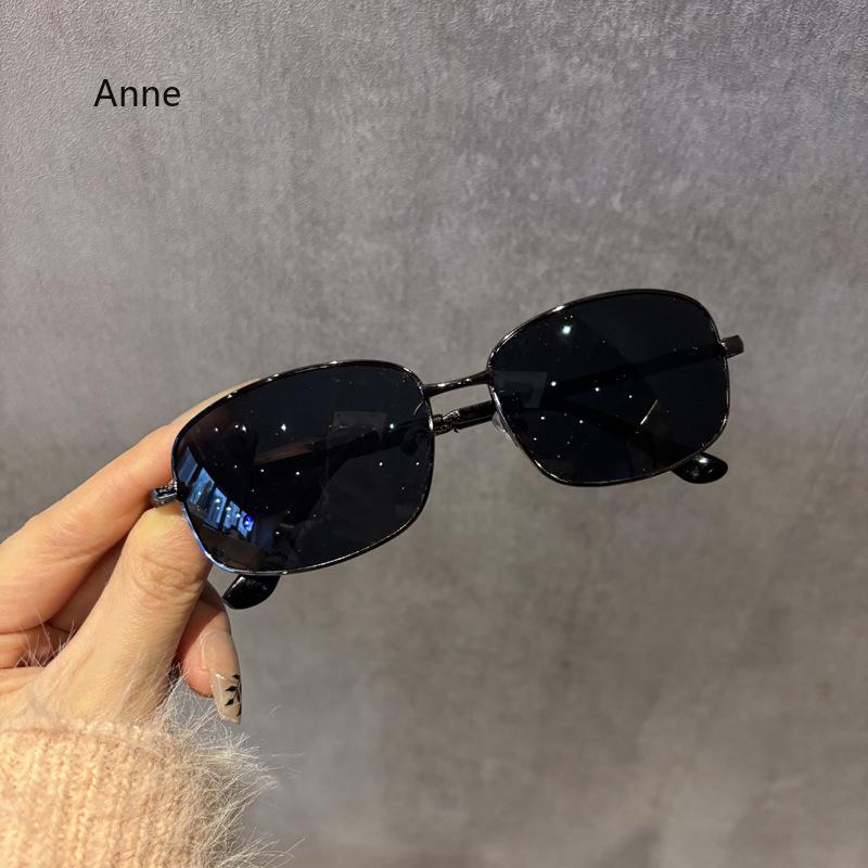 Women Glasses Oversized Square Sunglasses Women Fashion Shades Metal Sunglasses Men Retro gafas de sol mujer