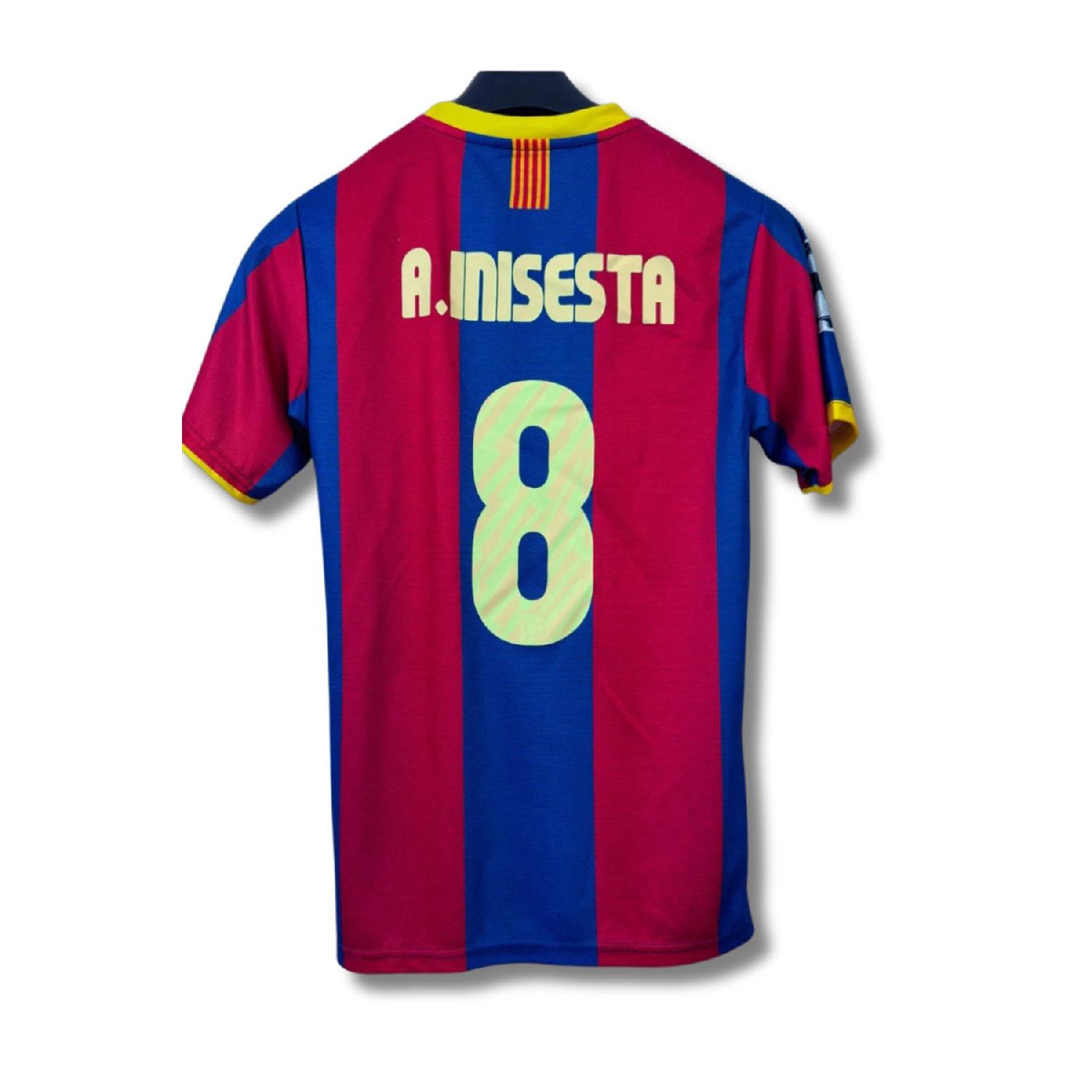 

Выездная майка Иньесты для взрослых финального сезона CL 2011 S чистый