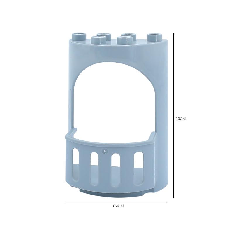Big Particles Building Blocks Castle Scene Accessories Houses Roof Wall Compatible Large Bricks Educational Toys For Kids Gifts