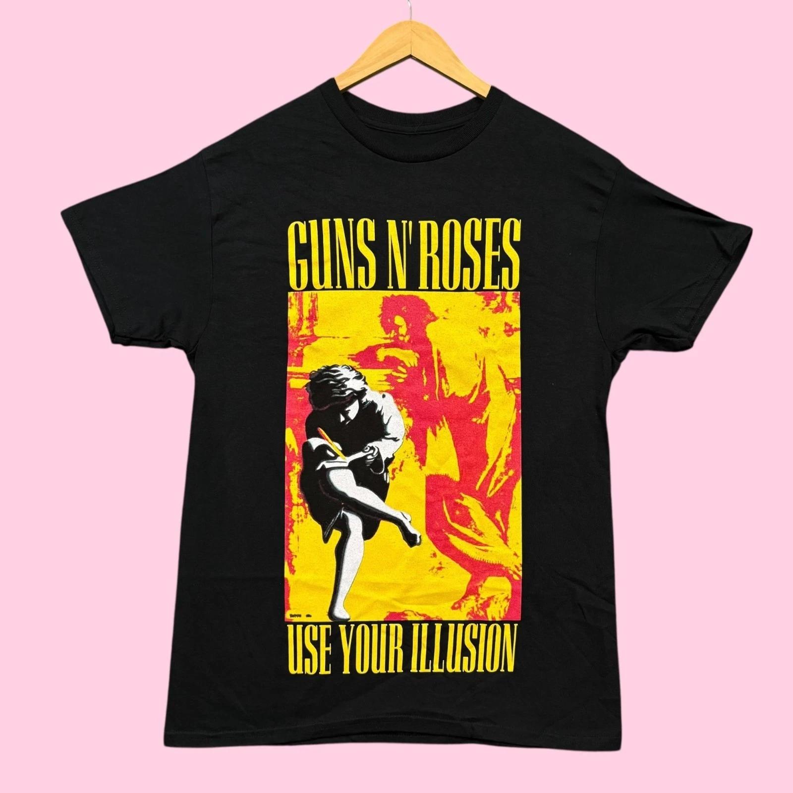 Guns N’ Roses Use Your Illusion Album Rock Band Tee M M