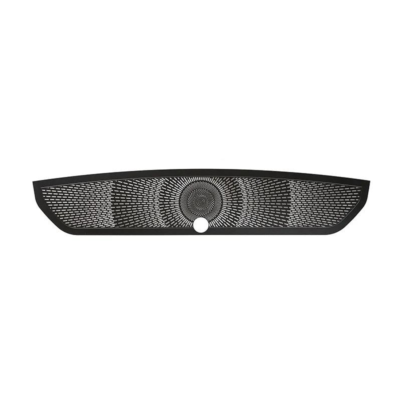 

For Land Rover Defender 110 2020-2024 Dashboard Air Outlet Anti-blocking Mesh Cover Dashboard Speaker Cover Stainless Steel Car