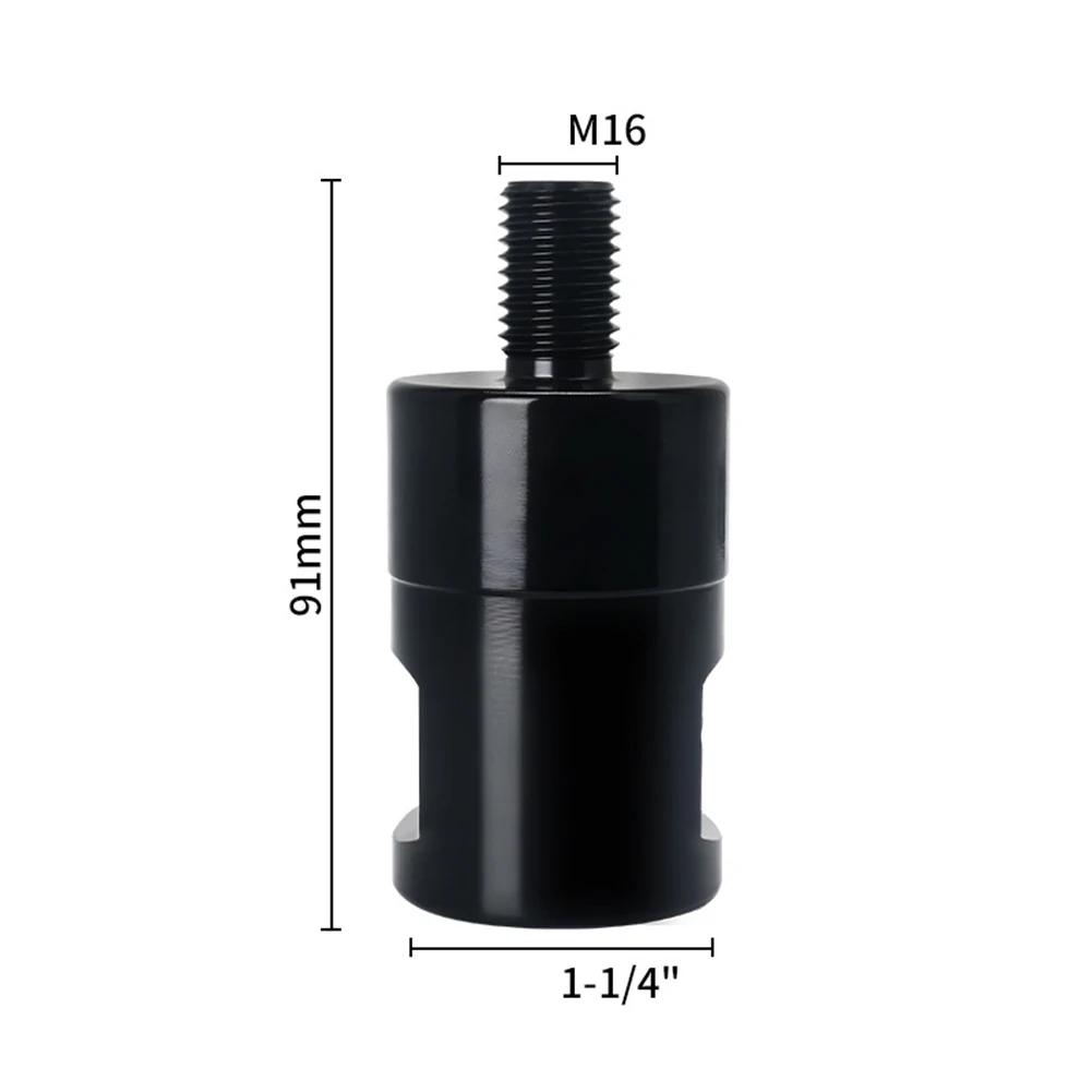 Coarse To Fine Water Drill Adapter Anti-seize Mechanism Black Anodized Finish Wear Resistant Easy Install Thread Adapter