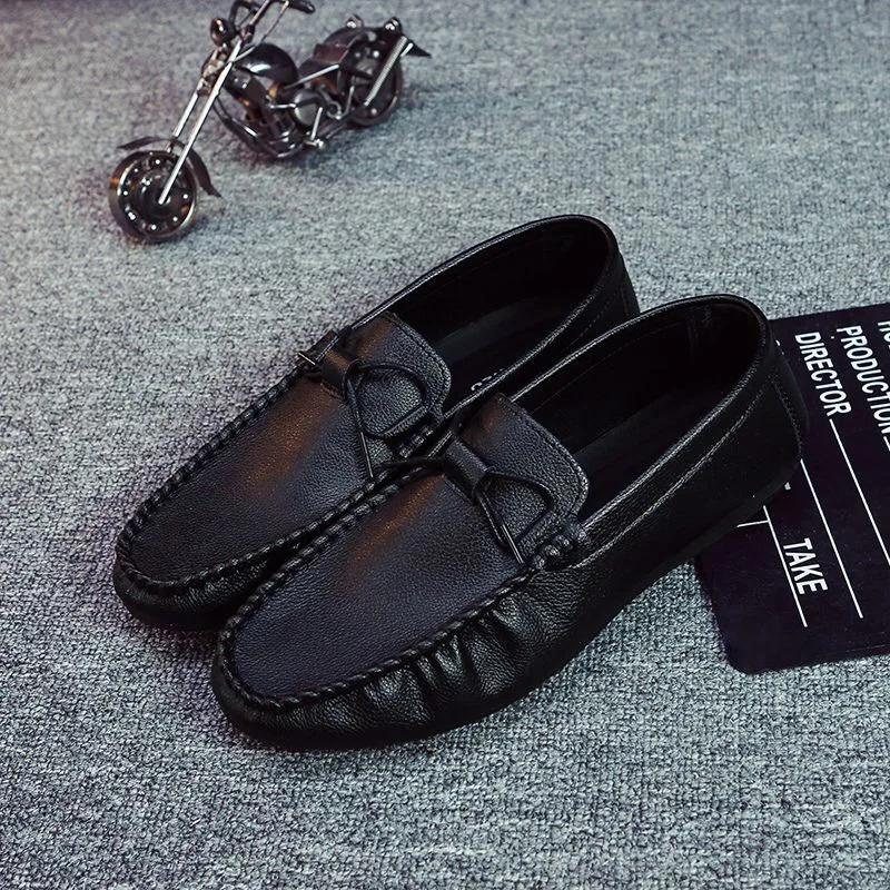 Fashion Men Casual Shoes Breathable Comfort Sneaker Slip-on Mens Driving Shoes Male Lazy Shoes Luxury Brand Loafers Zapatillas De Hombre