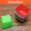 Vibrant And Durable Silicone Square Cupcake Cases For Fun Baking Adventures