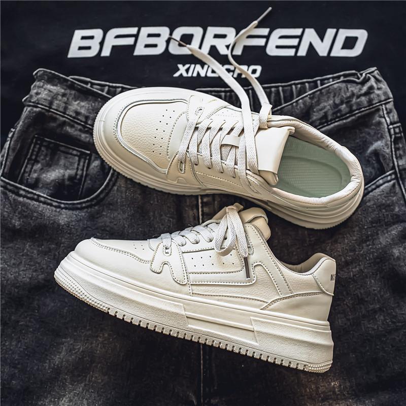 

Мужская мода, повседневная низкая обувь для скейтбординга, удобные кроссовки для мальчиков, студенты, трендовая мягкая подошва, классическая дышащая нескользящая спортивная обувь 44 бежевый