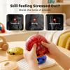 Glitter Dumpling Squishy Toy Soft Squeeze Decompression Toy With Storage Box
