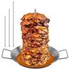 Vertical Rotisserie Stainless Steel Grill Skewer Set With Removable Racks For Outdoor Barbecue
