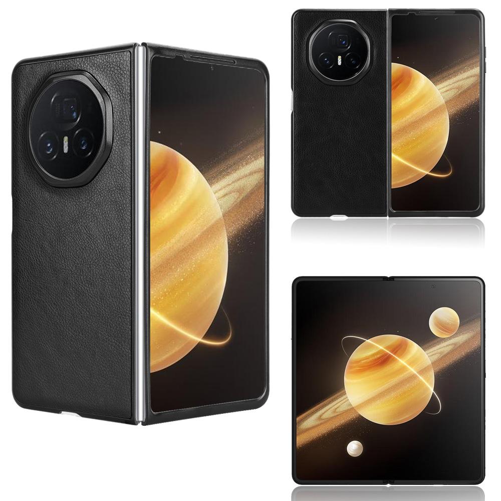 Etui na Honor Magic V3 5G Tekstura liczi Skóra PU+PC Pokrowiec na telefon