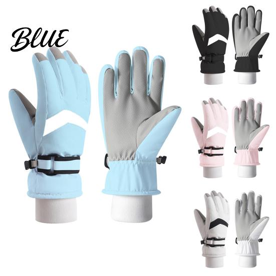 Waterproof Snow Gloves Sports Screen Women Windproof for Men Winter Ski Touch Warm Outdoor Thermal