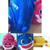 Baby Shark Plush Backpack For Kids Cute Soft Shoulder Bag Childrens Schoolbag Gift
