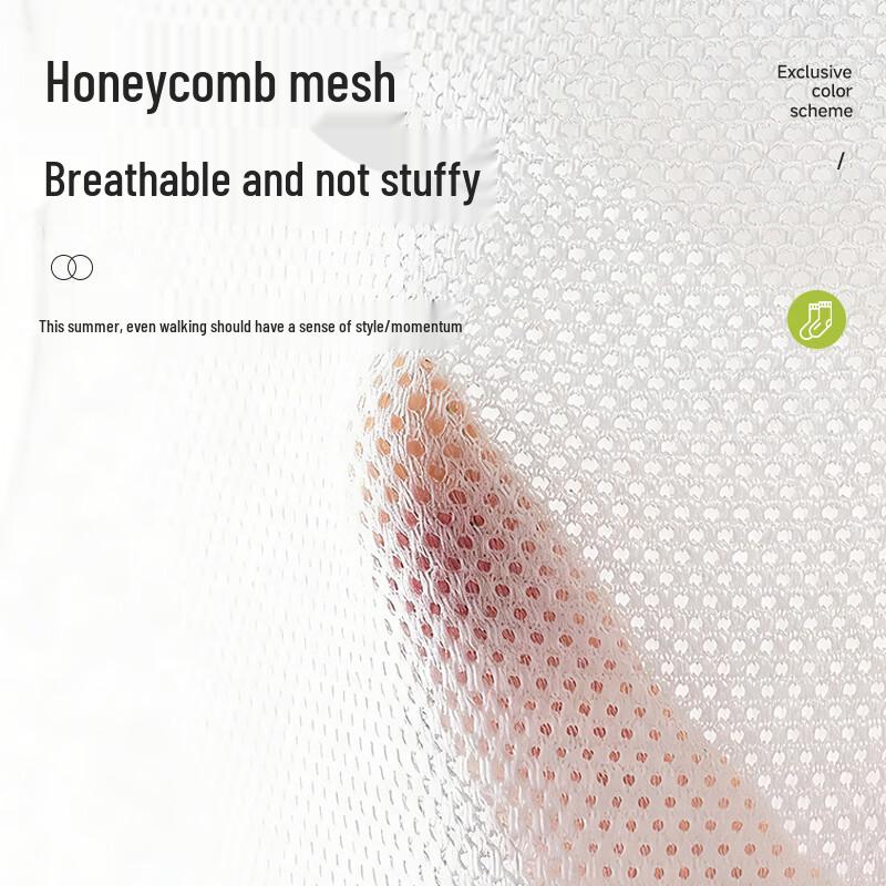 Qi Hai Qiu Summer Breathable Disposable Mesh Socks