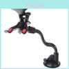 Creative Car Air Vent Phone Holder With Flexible Goose Neck Suction Cup Mount