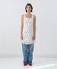 VEM.VER Sleeveless Floral Dress_Ivory