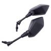 2pcs Motorcycle Rear View Side Mirrors X2 Free 78" Handle Bar Mount ATV Bike