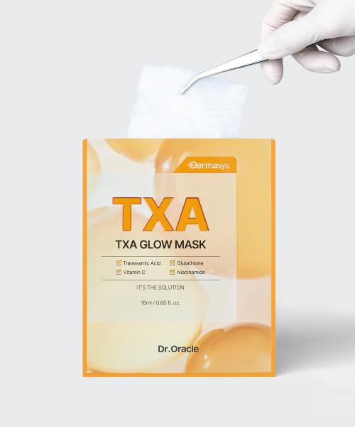 DR. Oracle Dermasis Tranexamic Glow Maske (10 Blätter/1 Schachtel)