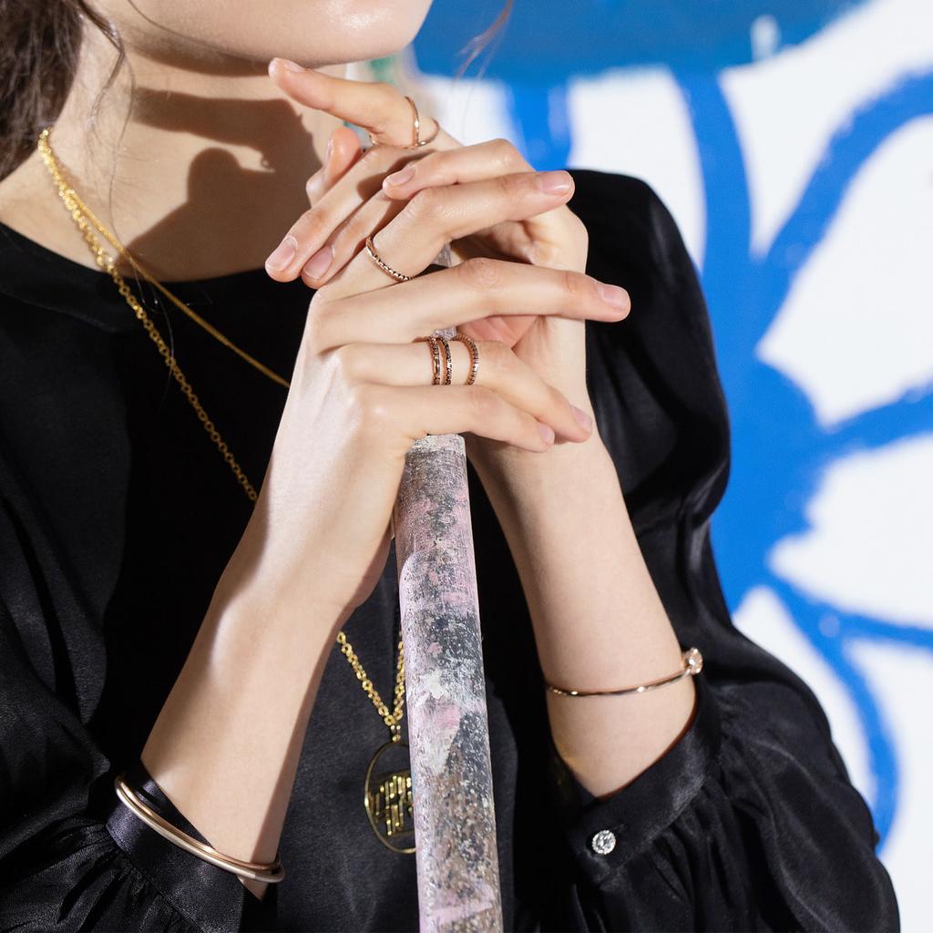 Mezmic Art Chaos 14K Gold Ring