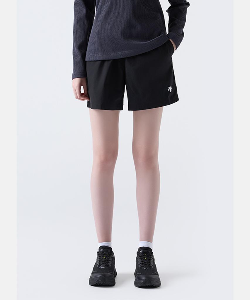 DESCENTE Woven Shorts (Men'S 7-Inch / Women'S 6.5-Inch) Black (Sq323Uhp71) (B Type)