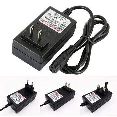 AC 100-240V Charger Assembly Electric Scooter ABS 29.4V Charger Adapter