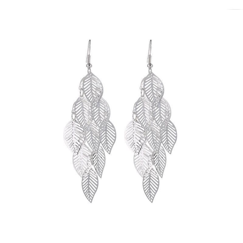 Earrings Gifts for Mom New 925 Silver Bowknot Cherry Stud Earring Butterfly Bee Drop Earring For Woman Jewelry