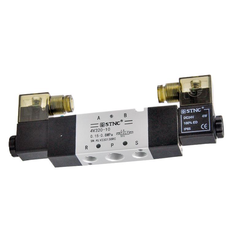 Suonotiangong 4V Series 4V220-08 Two-Position Five-Way Solenoid Valve