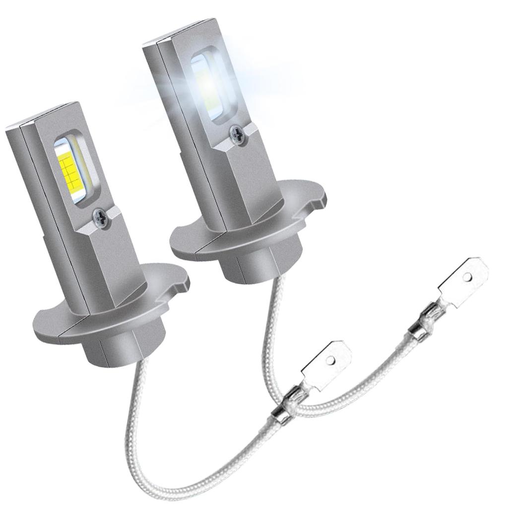 AUTOXBERT H3 LED Fog Lamp, High Brightness, 20 W, 3570 SMD Adjustable Angle, Compatible