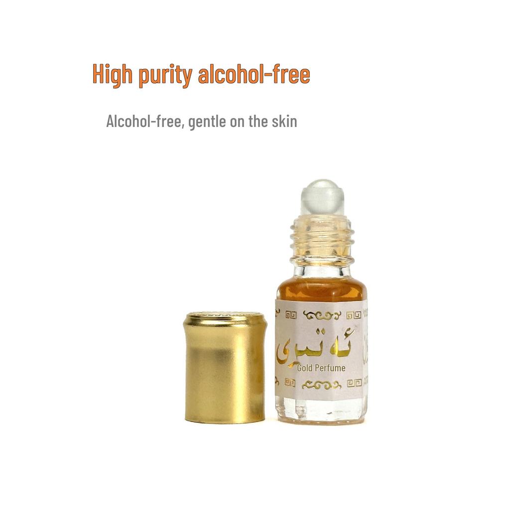 Golden Fragrance Alcohol-Free Mini Perfume Roll-on with Hundred Flowers and Fruits