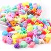 50pcs Mixed Color Plastic Beads Various Shape Butterfly Flower Heart Bear Loose Beads For Jewelry Making DIY Bracelets Necklace