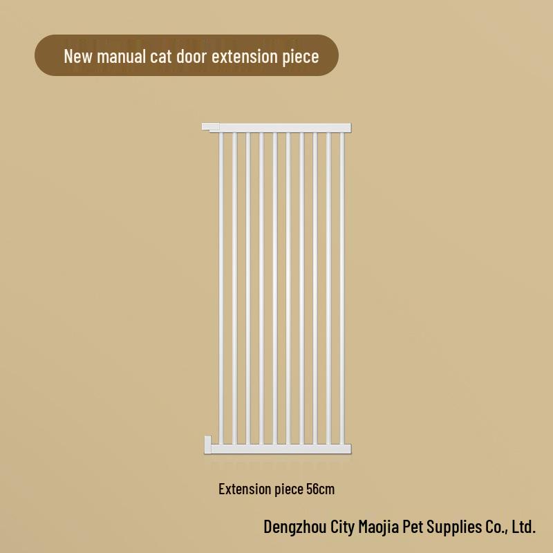 Large No-Drill Pet Gate: Dog Isolation, Cat Guardrail, and Anti-Cat Barrier