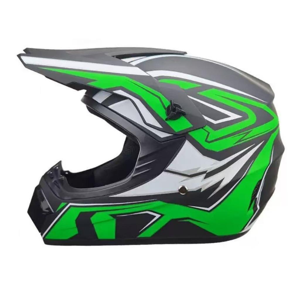Off-road Motorcycle Riding Helmet Four Seasons Breathable Electric Vehicle Helmet ABS Small Mountain Bike Helmet