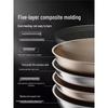 Chui Da Huang 34cm 304 Stainless Steel Non-stick Wok