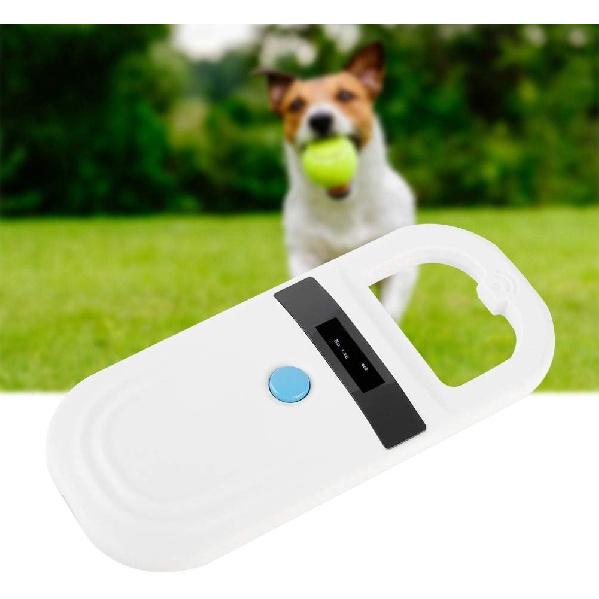 Pet Microchip Reader RFID 134.2Khz, Pet ID Microchip Scanner with 0.91 Inch High Brightness OLED Display and Rechargable by Type-C for Animal