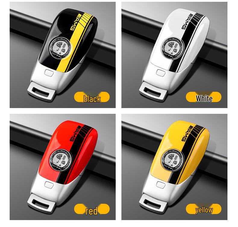 Ανταλλακτικό Πίσω Κάλυμμα σε Στυλ AMG για Κλειδί Mercedes - Συμβατό με E-Class, C-Class, GLC-Class, A-Class, GLE