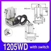 Pneumatic Gripper Cylinder 1205PT 1210PT 1218PT Precision Fixture Micro Switch Manipulator Holding Fixture Cylinder