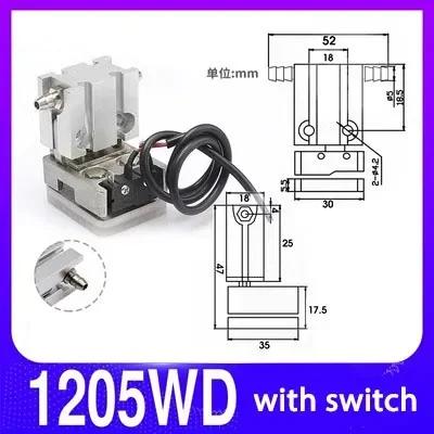 Pneumatic Gripper Cylinder 1205PT 1210PT 1218PT Precision Fixture Micro Switch Manipulator Holding Fixture Cylinder