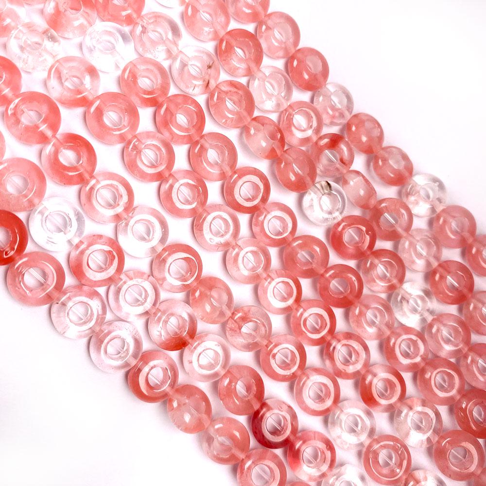 50pcs Watermelon Enamel Loose Ceramic Beads Jewelry Making Charms 10mm