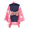 Demon Slayer Cosplay Costume Demon Slayer Team Sanemi Sister Zenitsu Japanese-Style Kimono Cosplay Anime Performance Outfit