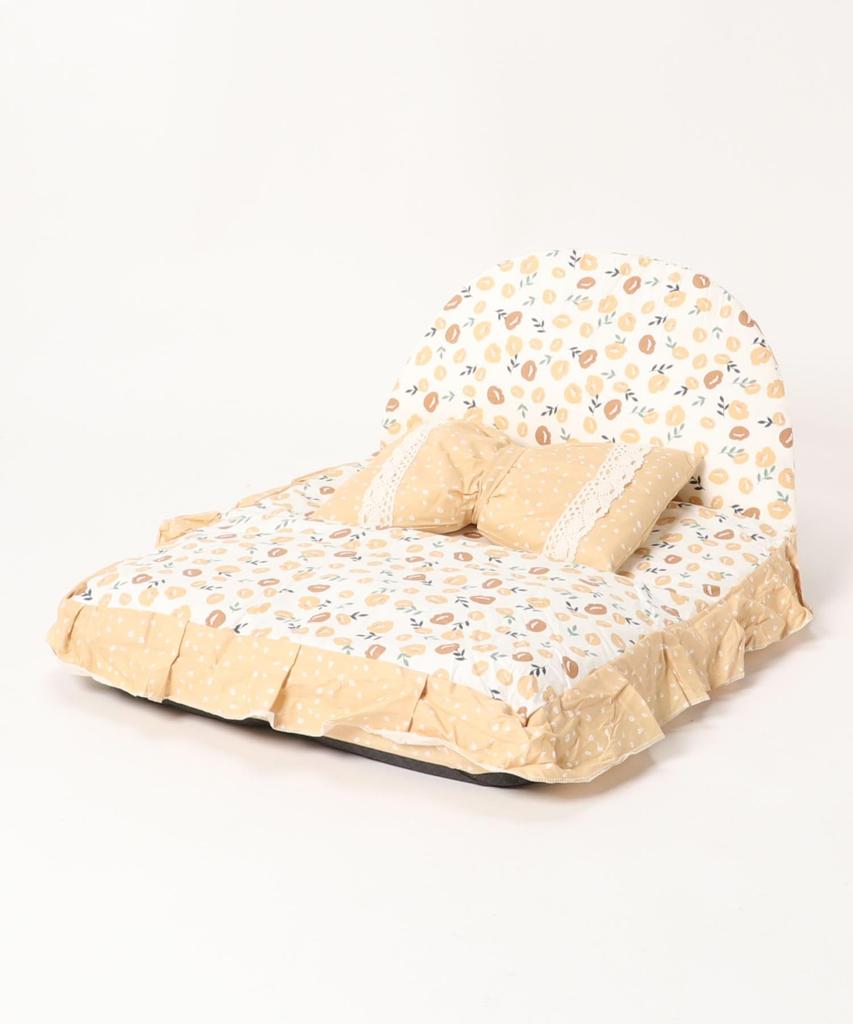 Pet Fluffy All Pet Pet Includes Princess Pet Bed with Princess Style Pillow Bed, Bed, Cute, Dog, Cat, Stylish, Square, Pet, Seasons, Sofa, Cushion,