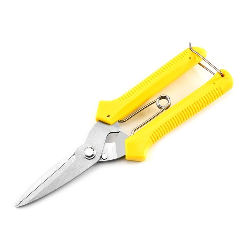 

1Pack Pruning Shear, Мини-секаторы для сада, сверхострые, ручные, более легкая резка, удобные, эргономичные, садовые ножницы жёлтый