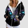 Women's 3D Zipper Hoodie