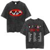 Washed Vintage Rock Band Kmfdm Angst Graphic Tshirt Men Women Retro Gothic Punk Streetwear Mens Casual Pure Cotton T Shirts