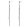 Silver Starry Sky Tassel Earrings for Women - 2025 Trendy High-End Design