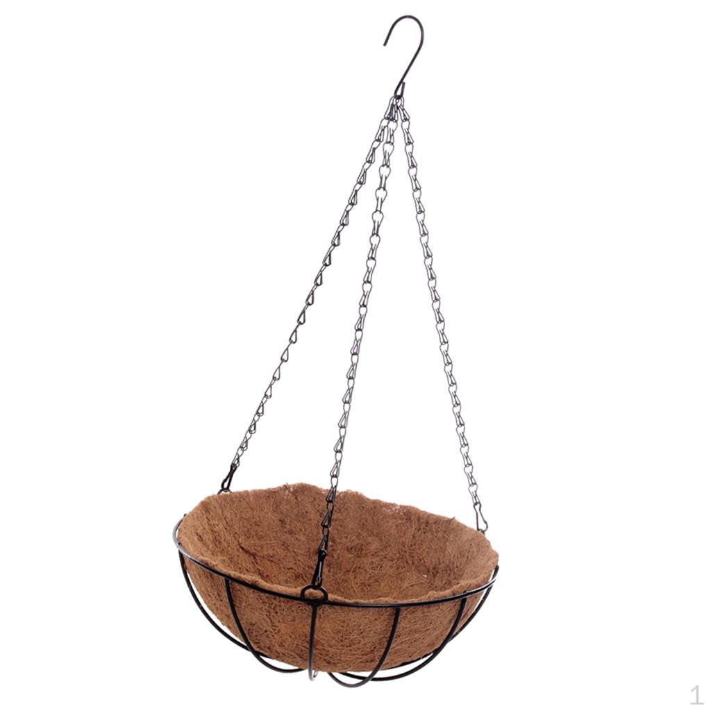 Artificial Hanging Basket, Polyester/Plastic Fiber Basket for Use