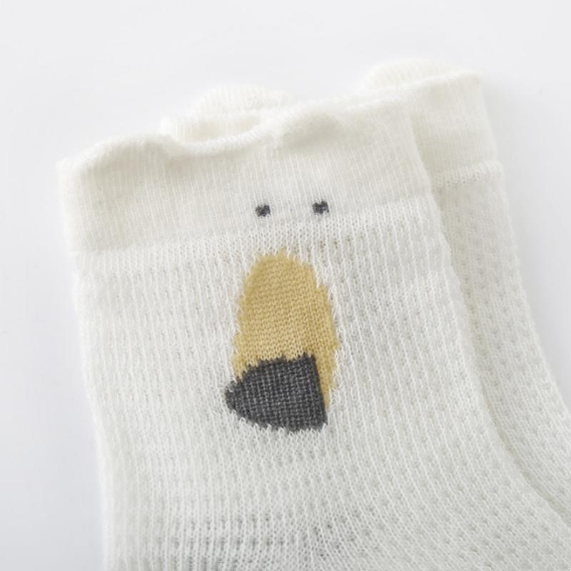 4Pairs/set Cotton Mesh Socks Kids Boys Socks Cartoon Baby Socks for Girls Fashion Soft Beauty Toddler Children's Sock Summer 0-5Years
